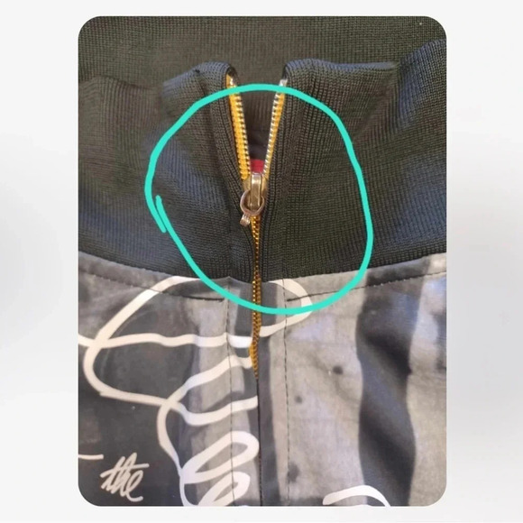 Stash House  Vintage Black Grey Zip Ip Jacket Size XL - Picture 14 of 14